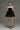Ruched Puff Mini Corset Dress