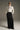 Metalic Stripeed Slim-Fit Shirt With Long Skirt