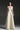 Lacquered Brocade Strapless A-line Maxi Dress with Pearl Cluster Embellishment