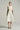 Midi Taffeta Dress Mix Lace With Crystal-Embellished Bow