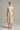 Pleated Ivory Dress With Crystal